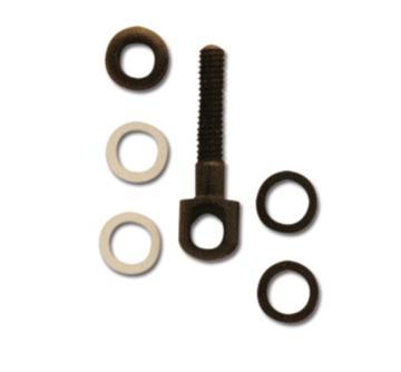 GrovTec 3/4" Wood Screw Swivel Stud with Spacers - Grovtec