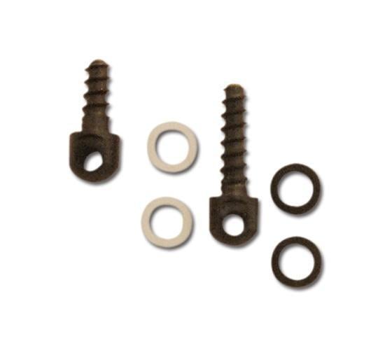 GrovTec Small Parts - Wood Screw Swivel Stud - 1/2" & 3/4", Spacers  - Grovtec