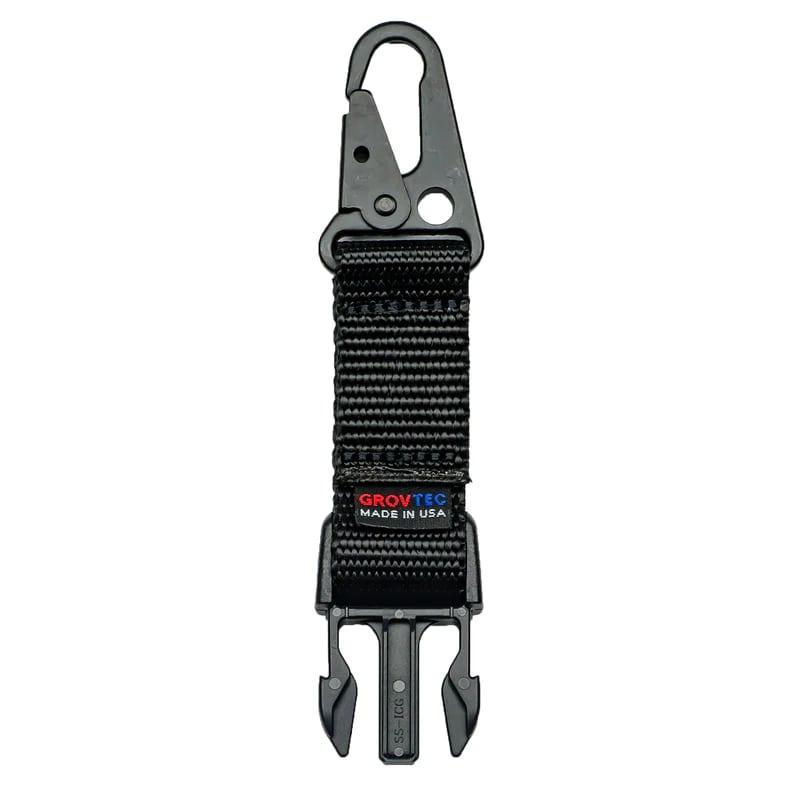 GrovTec Snap Hook Buckle Accessory Black - Grovtec