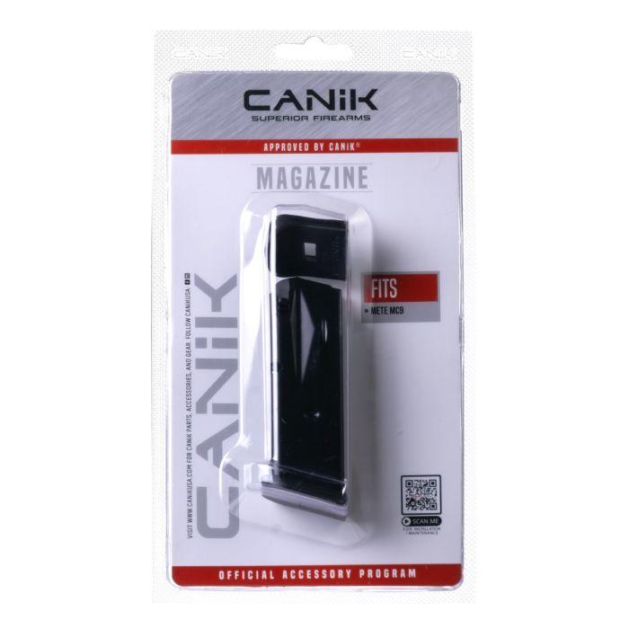 Canik Mete MC9 Handgun Magazine with Grip Extension Black 9mm Luger 10/rd - Canik