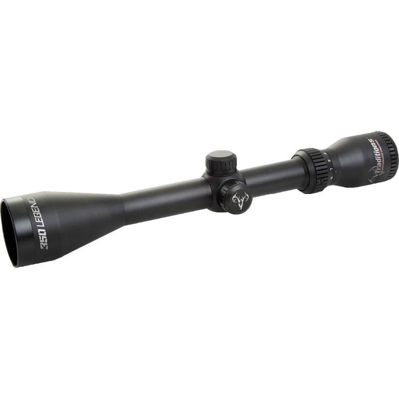 Traditions 350 Legend Rifle Scope 3-9x40 1" SFP Illum BDC Rangefinding - Traditions