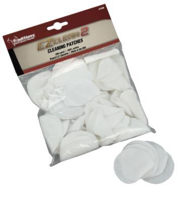 Traditions EZ Clean 2 Cleaning Patches .45-.54 Cal 100/bag 2.5 in. dia. - Traditions