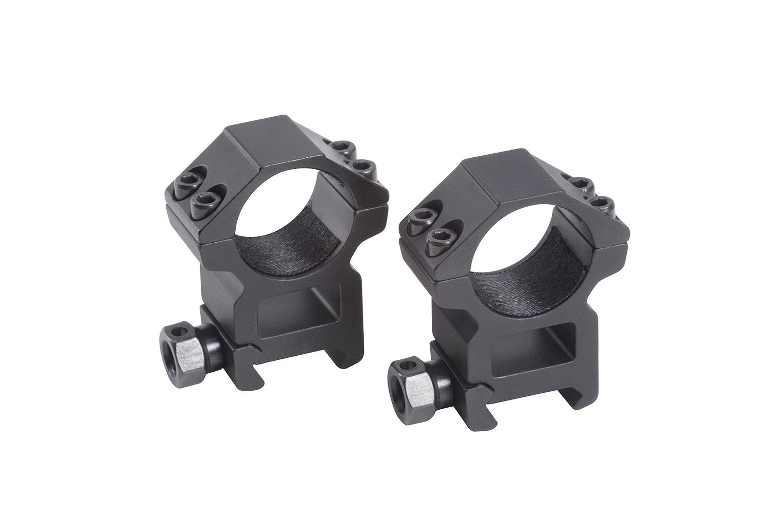 Traditions 2-Piece Weaver=Style Tactical Rings  1" Medium - Matte Black - Traditions