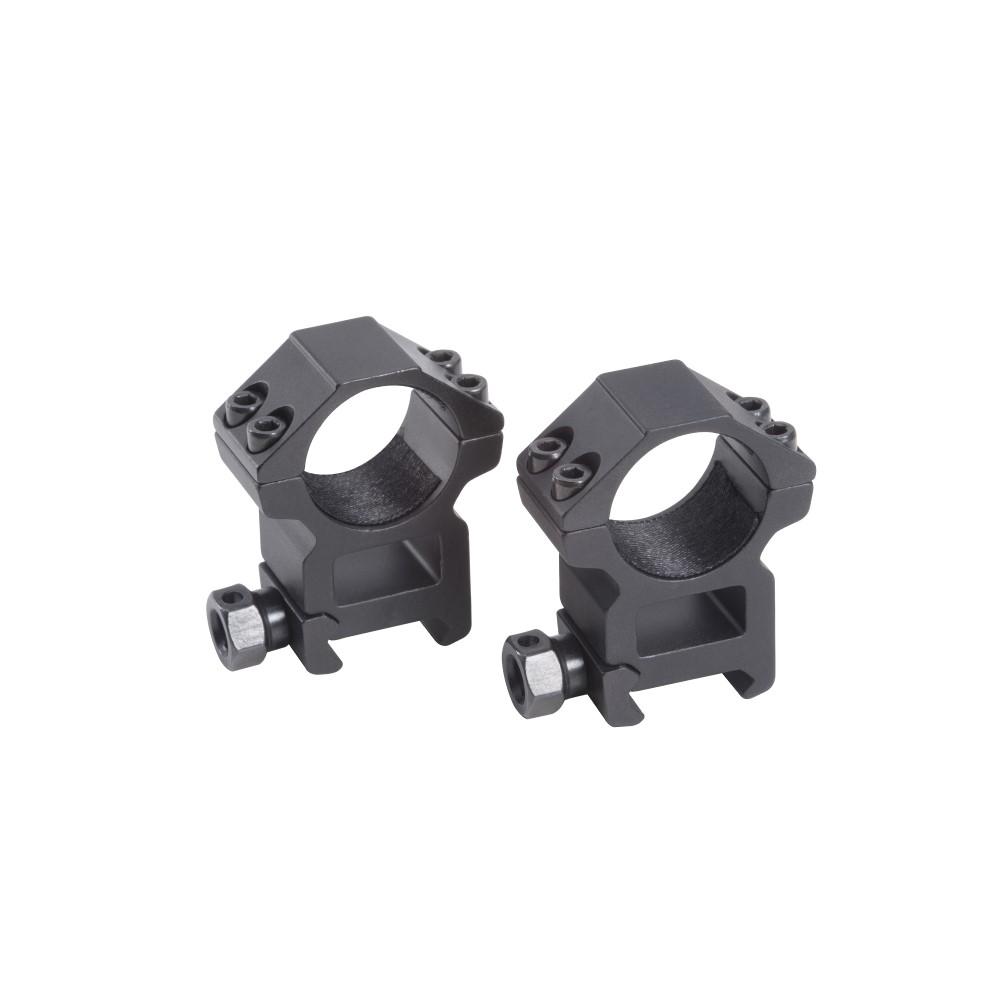 Traditions 2-Piece Weaver-Style Tactical Rings 30mm High Black - Traditions