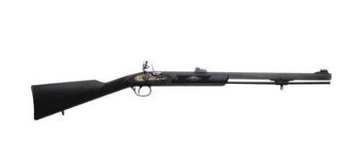 Traditions Deerhunter Muzzleloader Rifle .50 cal Flintlock Black/Blued 24" BBL - Traditions