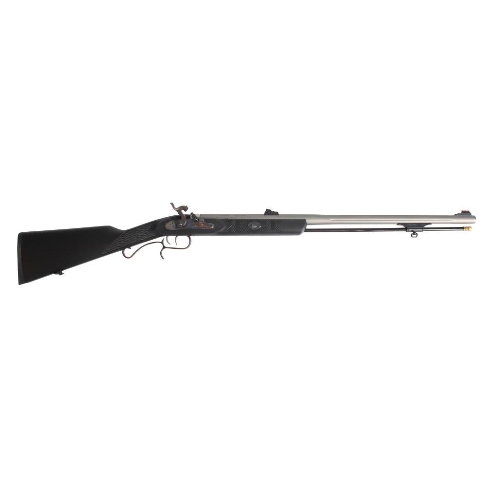 Traditions ShedHorn Sidelock Muzzleloader Rifle .50 Cal 26" Barrel Black SS Open Sights - Traditions