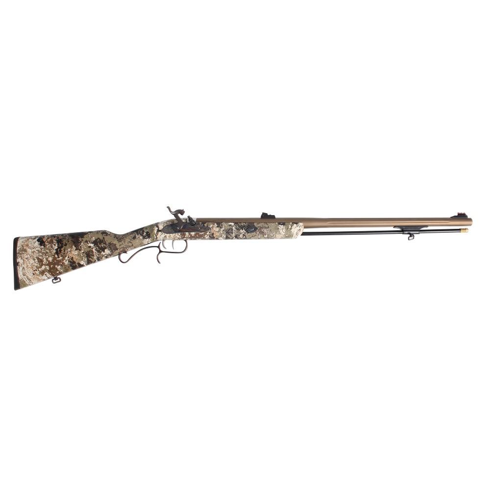 Traditions ShedHorn Sidelock Muzzleloader Rifle .50 Cal  26" BBL Veil Widelands Camo Open Sights - Traditions