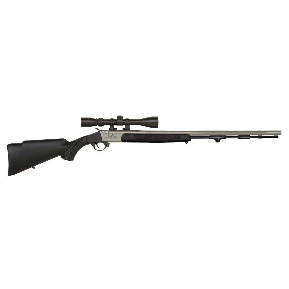 Traditions Pursuit XT Muzzleloader Rifle .45 Cal 26" BBL Black SS Cerakote 3-9x40 Scope - Traditions