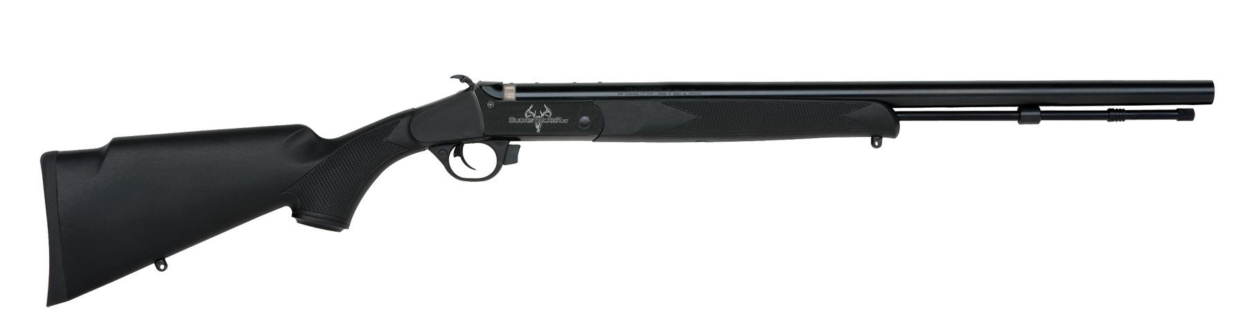 Traditions Buckstalker XT Muzzleloader - Synthetic Black/Blued No Sights - Traditions