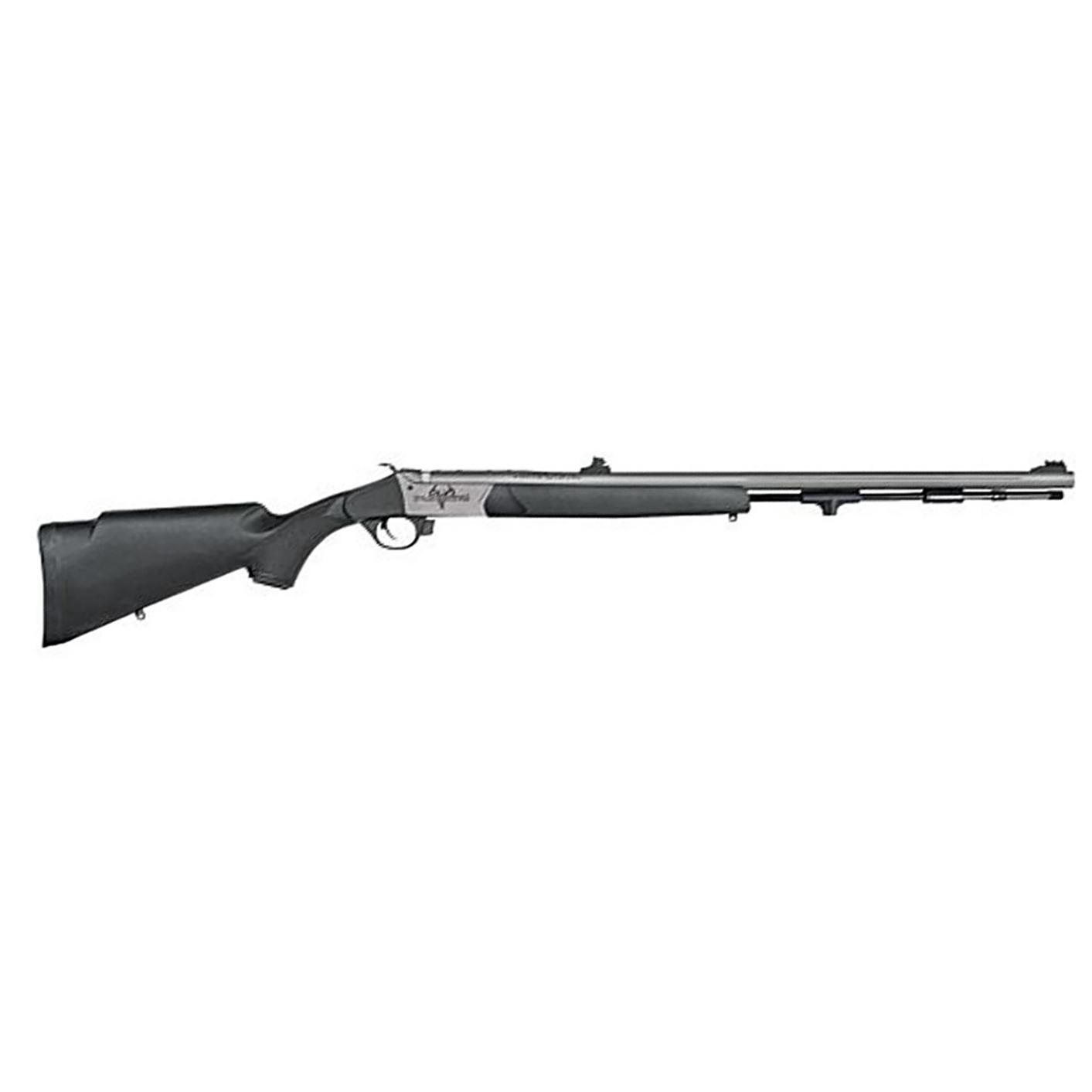 Traditions Buckstalker XT Northwest Magnum Muzzleloader 50 Cal Single Shot 24" Barrel Black and Steel - Traditions