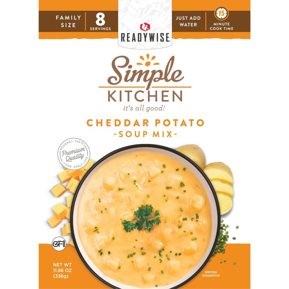 Readywise Simple Kitchen Cheddar Potato Soup Single Pouch - ReadyWise