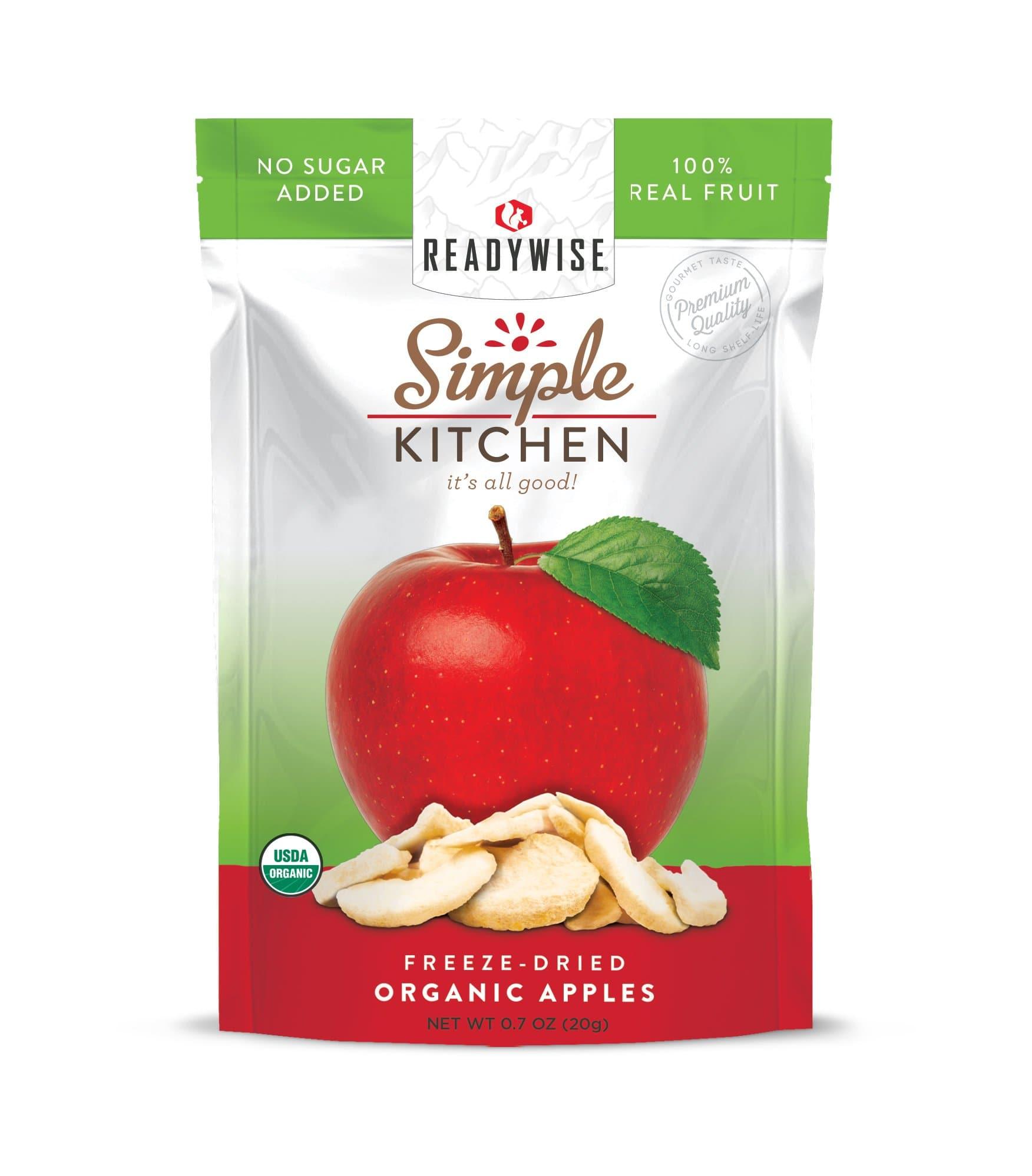 Readywise Simple Kitchen Organic FD Apple - 0.7 oz - Wise Company