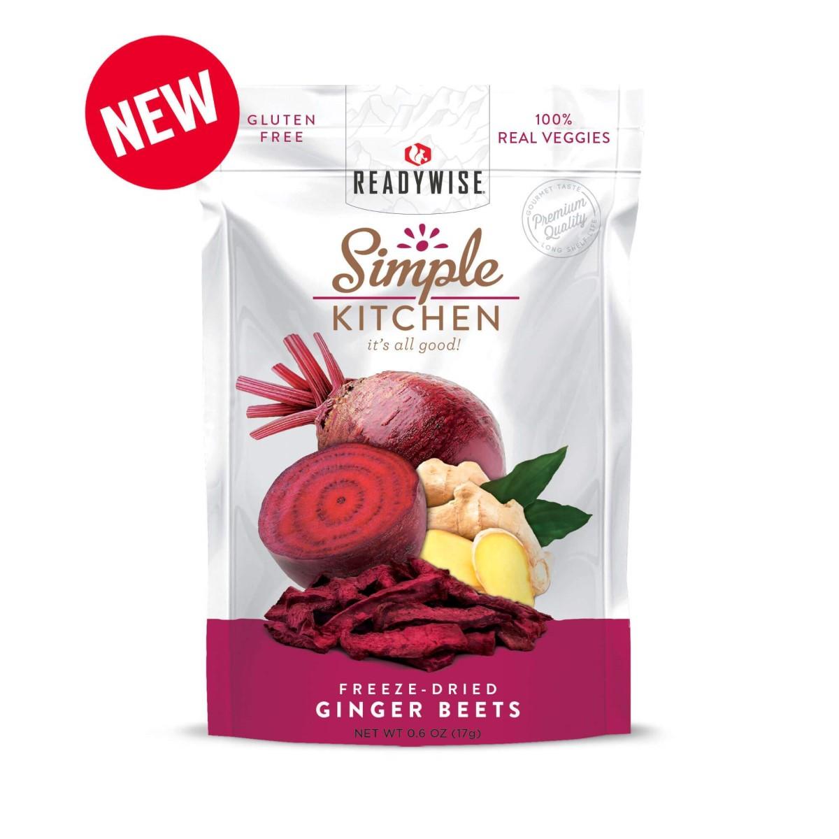 Readywise Simple Kitchen Ginger Beets - 0.6 oz - Wise Company