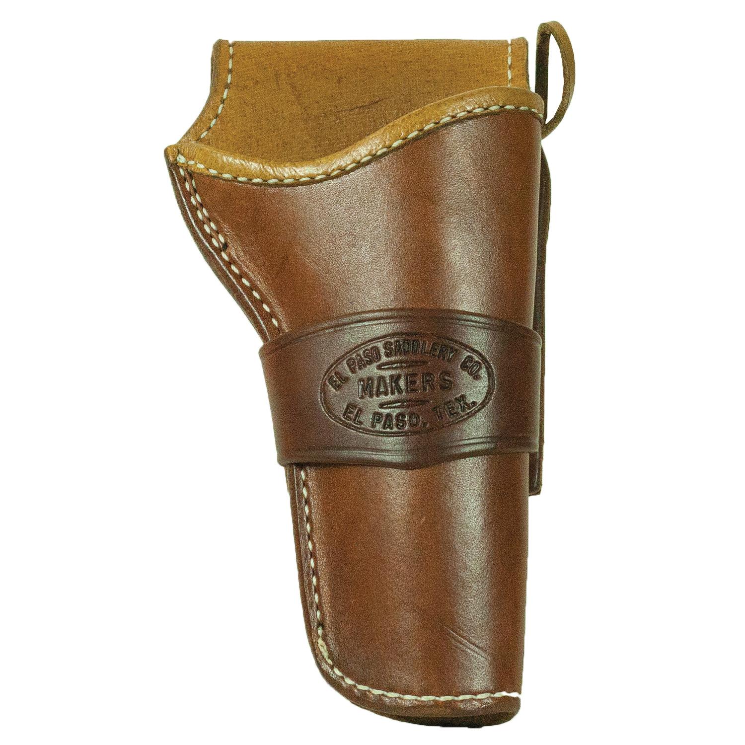 El Paso Saddlery #44 Half-Breed Style Holster Outfit Colt SAA/New Vaq 5-1/2 Right/Russet - El Paso Saddlery