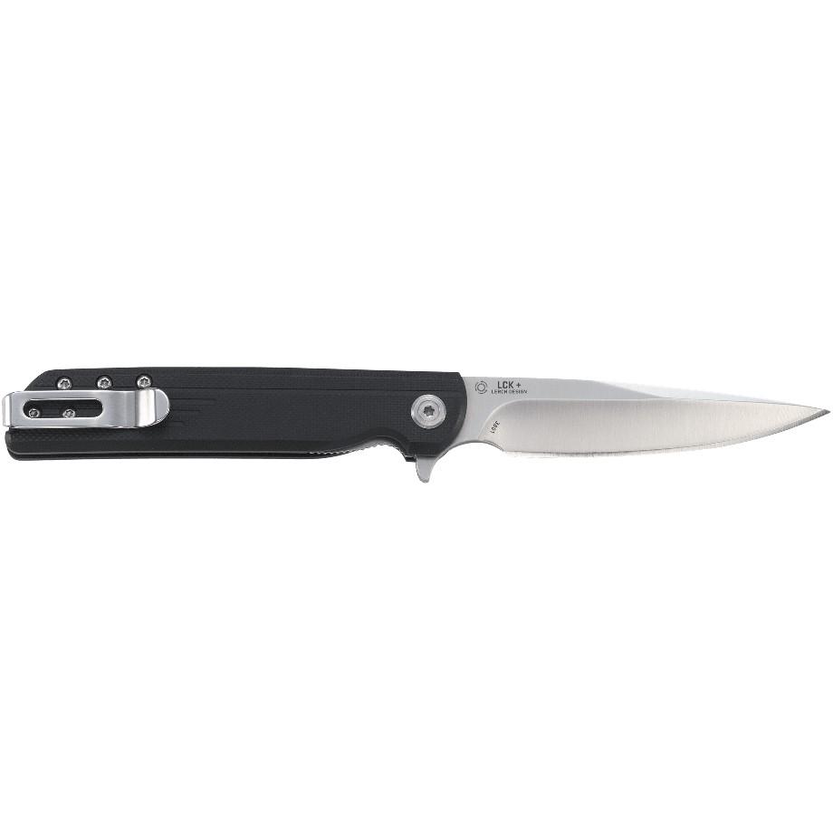 CRKT LCK+ Folding Knife Assisted Opening 3 1/3" Blade Black - CRKT