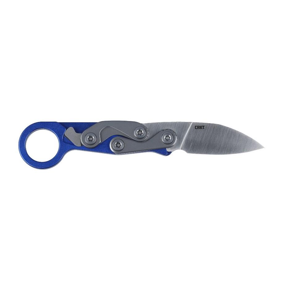 CRKT Provoke EDC Folding Knife 2-1/2" Drop Point Blade Blue - CRKT