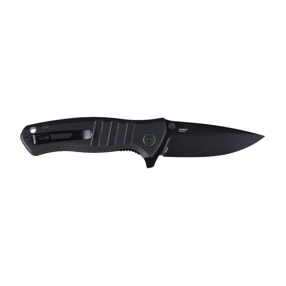 CRKT Dextro Folding Knife 3-1/5" Drop Point Blade Black Black - CRKT