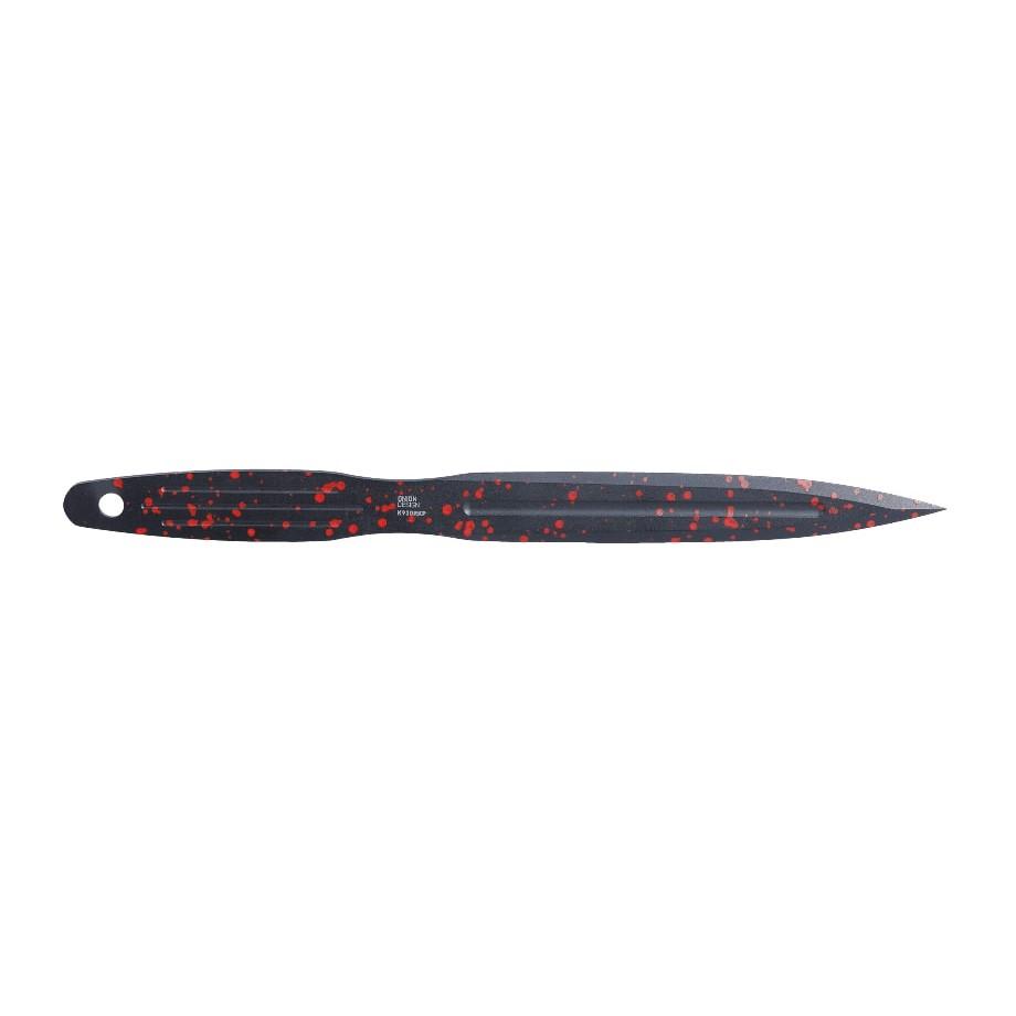 CRKT Onion Throwing Knives 61/4" Spear Point Blade Black and Red 3/ct