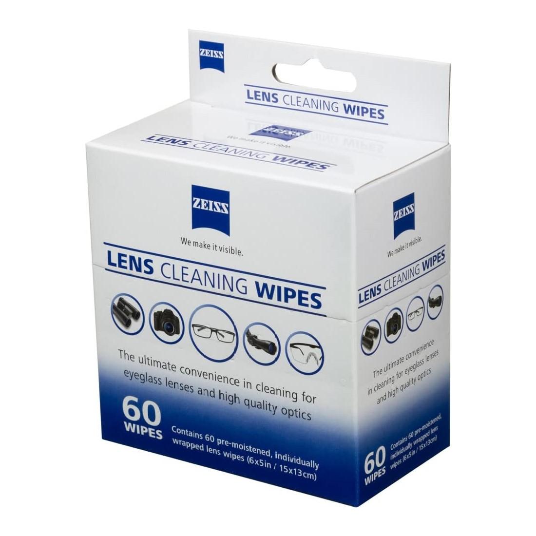 Zeiss Lens Wipes - 60/pk Box - Zeiss