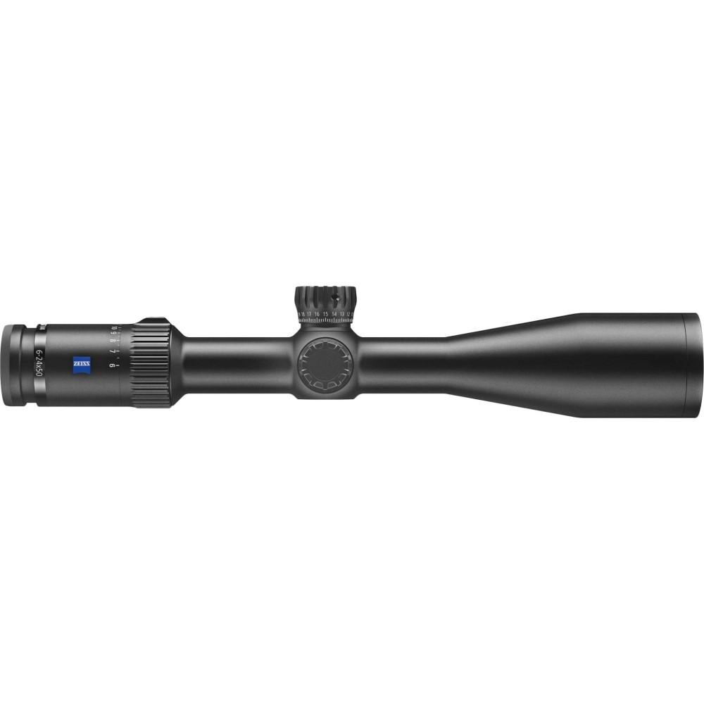 Zeiss Conquest V4 Rifle Scope 6-24x50 30mm SFP Plex #60 Illum. Black - Zeiss