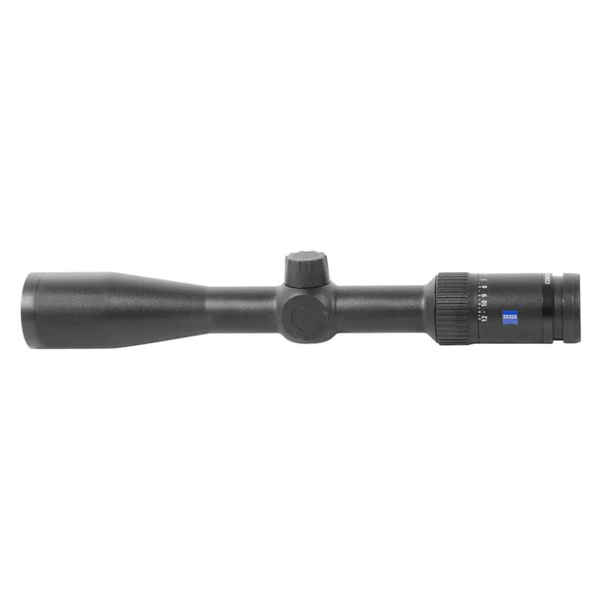 Zeiss Conquest V4 Rifle Scope 312x44 30mm SFP ZPlex Reticle NonIllum Black
