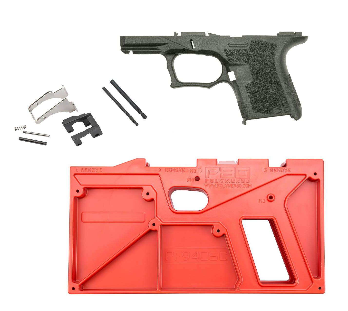 Polymer80 PF940SC Sub-Compact 80% Pistol Frame Kit-OD Green - Polymer80