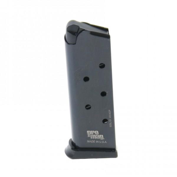 ProMag Steel Handgun Magazine Officers .45 ACP Blued 6/rd - ProMag