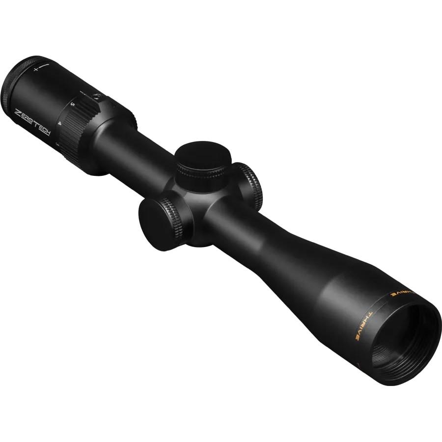 ZeroTech Thrive Rifle Scope 3-12x44 30mm SFP PHR3 MOA Non-illum Black - ZeroTech