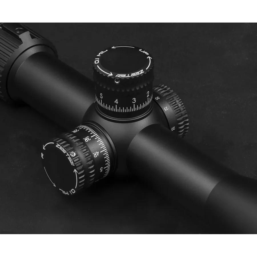 ZeroTech Vengeance Rifle Scope 5-25x56 34mm FFP RMG Non Illum. Black