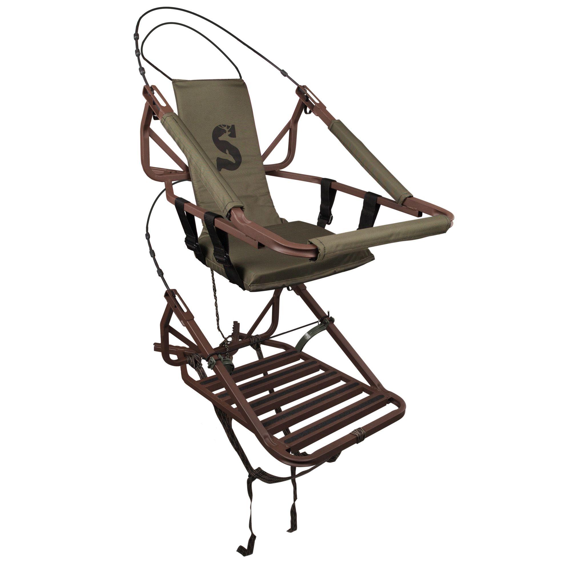 Summit Viper Steel Treestand OD Green Brown - Summit