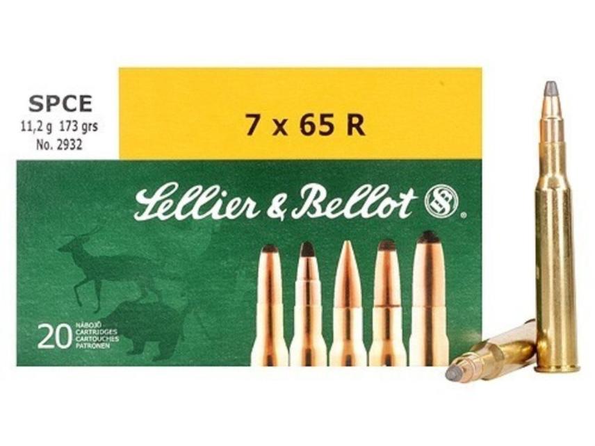 Sellier & Bellot Rifle Ammunition 7x65R 173 gr SPCE - 20/box