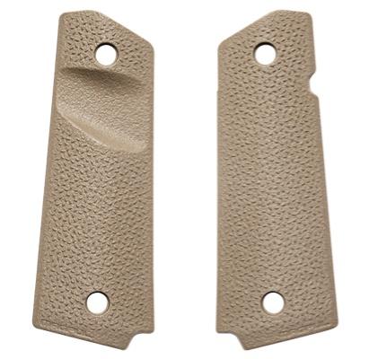 Magpul  MOE 1911 Grip Panels  For 1911  TSP Texture  Magazine Release Cut-out  Flat Dark Earth MAG544-FDE - Magpul Accessories