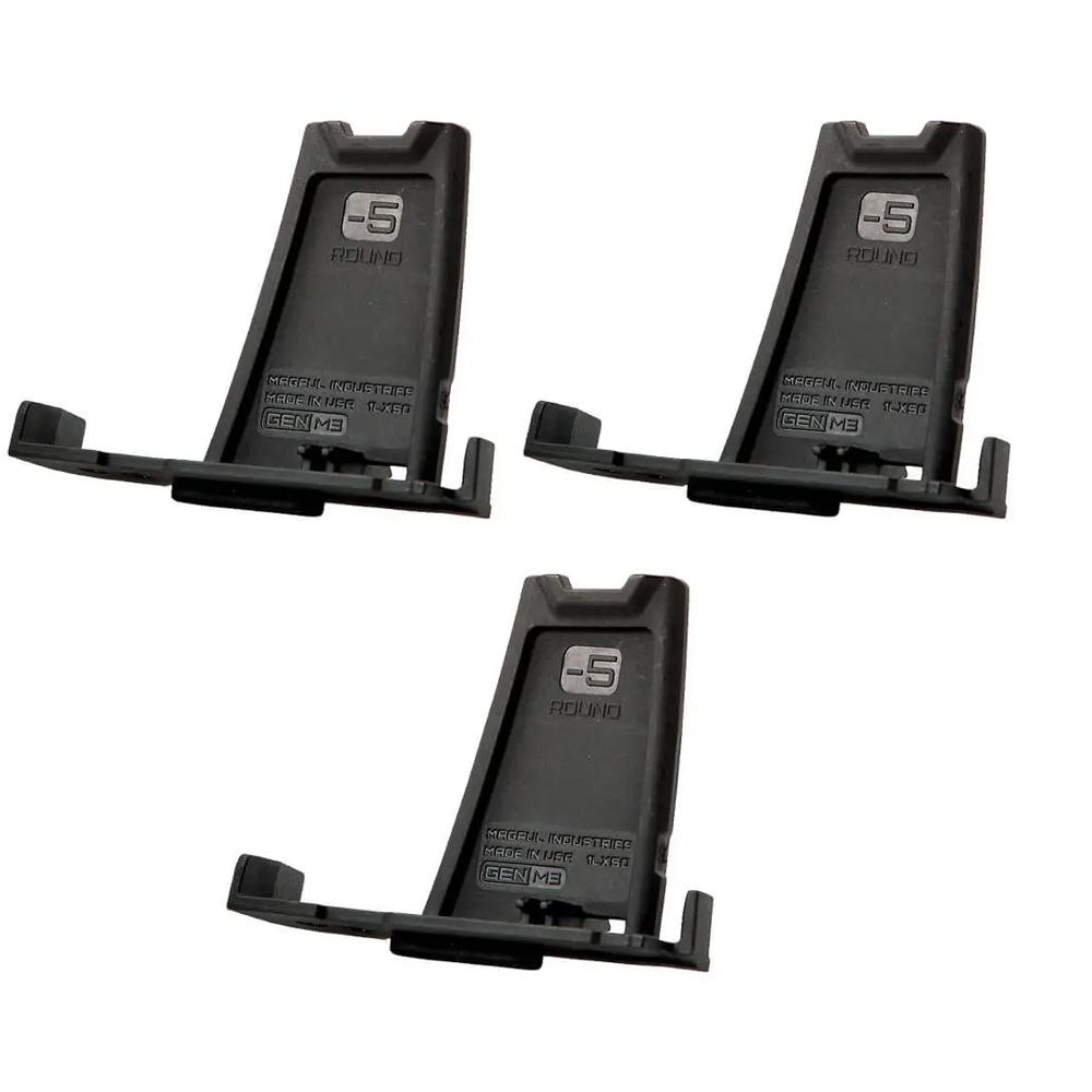 Magpul PMAG 5Rd Limiter 7.62 NATO Fits PMAG Gen M3 Black 3/Pack - Magpul Accessories