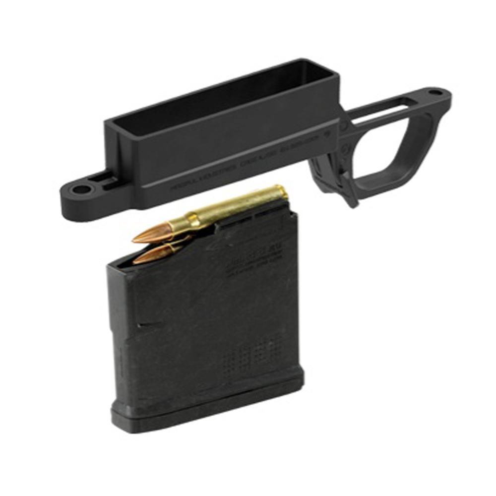 Magpul Bolt Action Magazine Well Magnum for Hunter 700L Stock  Includes (1) PMAG 5 AC L Magnum  Black MAG569BLK - Magpul Accessories