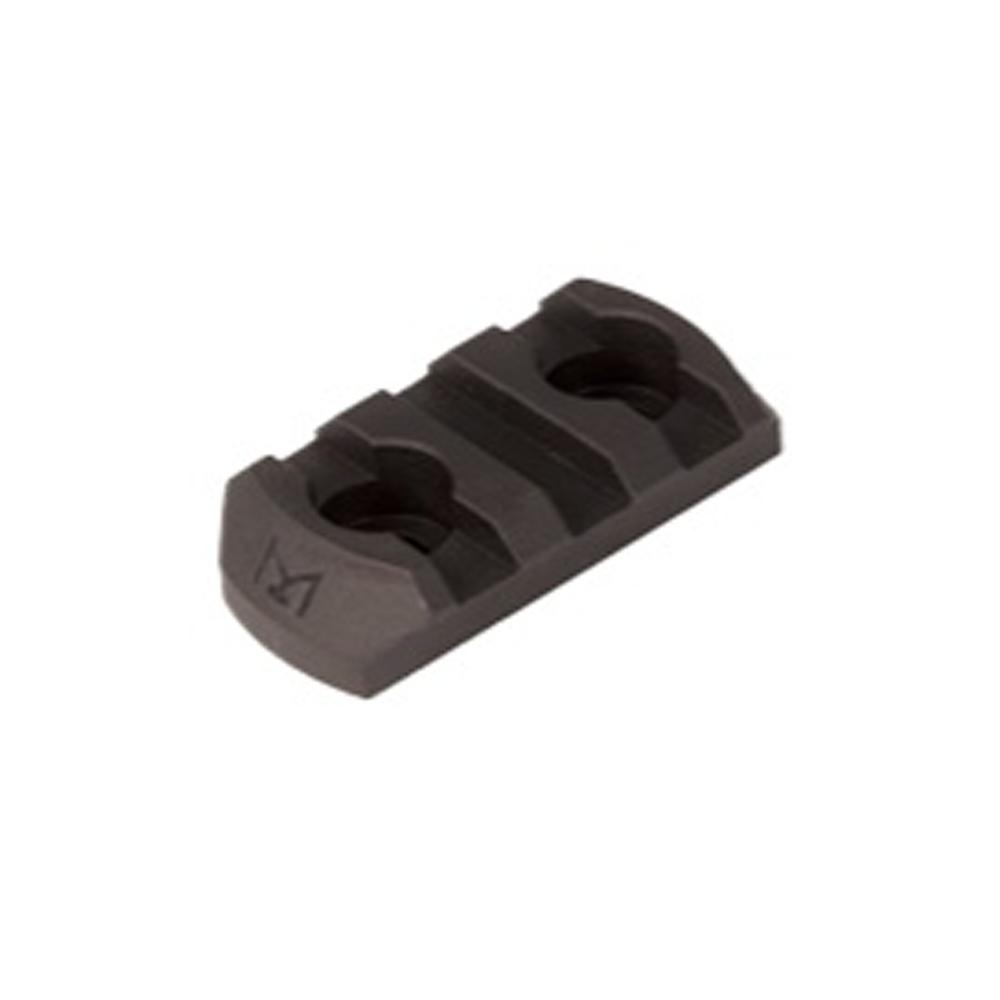 Magpul  M-LOK Rail Section  Fits M-LOK Hand Guard  3 Slots  Black MAG589 - Magpul Accessories